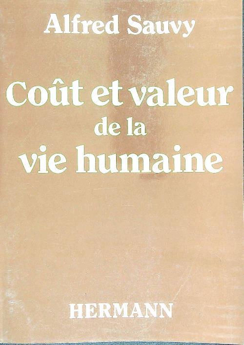 Cou^t et valeur de la vie humaine