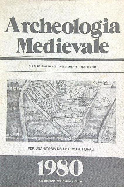 Archeologia medievale 1980 - copertina
