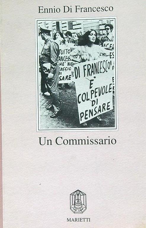 Un commissario - Ennio Di Francesco - copertina