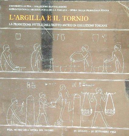 L' argilla e il tornio - copertina