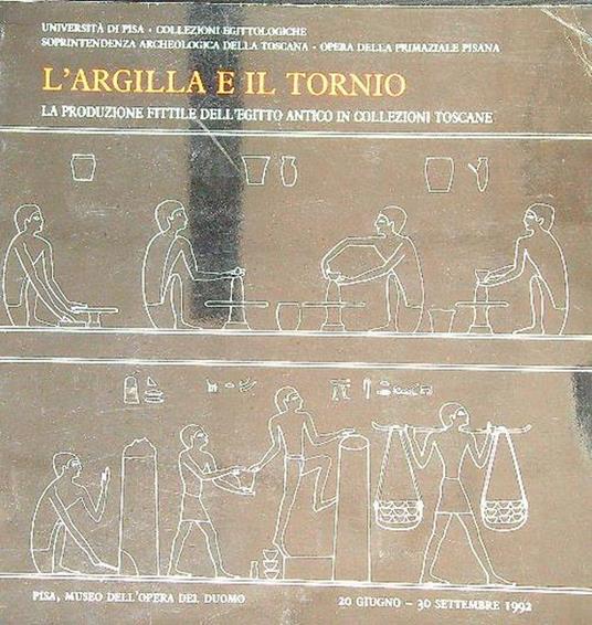 L' argilla e il tornio - copertina
