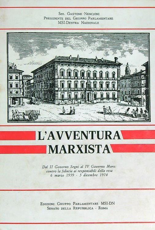 L' avventura marxista - copertina