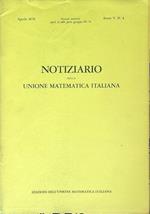 Notiziario della unione matematica italiana anno V n. 4