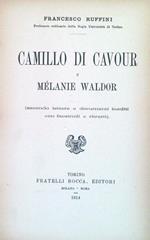 Camillo di Cavour e Melanie Waldor