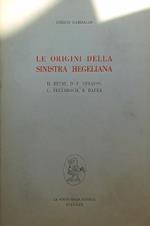 Le origini della sinistra hegeliana