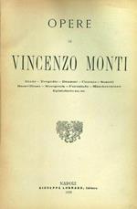 Opere di Vincenzo Monti