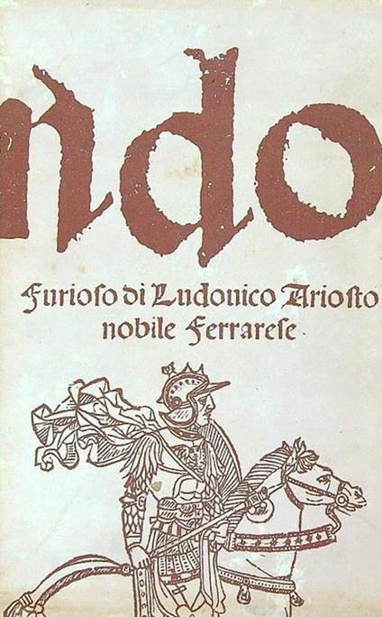 Orlando Furioso. 2vv - Ludovico Ariosto - copertina