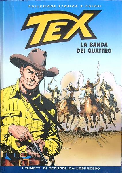 La banda dei quattro - Bonelli - copertina