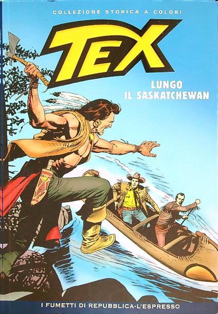 Tex. Il Saskatchewan - Gianluigi Bonelli - copertina
