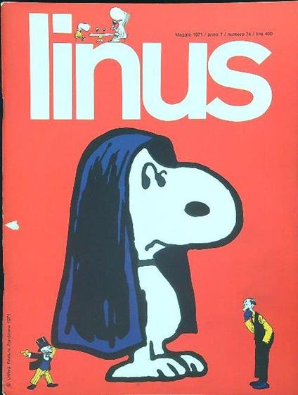 Linus n. 74 - Maggio 1971 - copertina