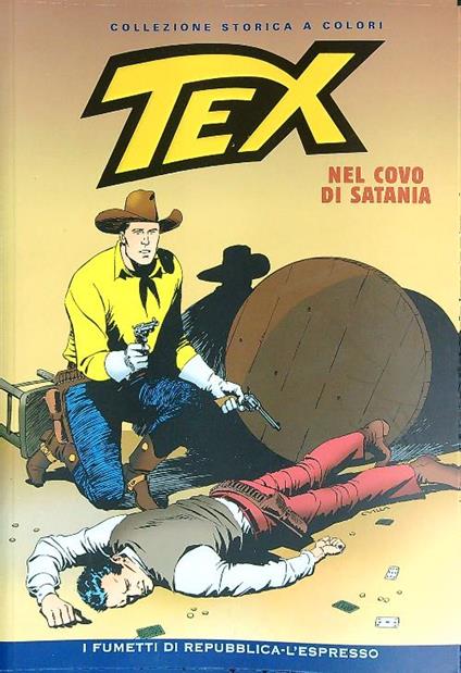 Tex. Nel covo di Satana - Bonelli - copertina