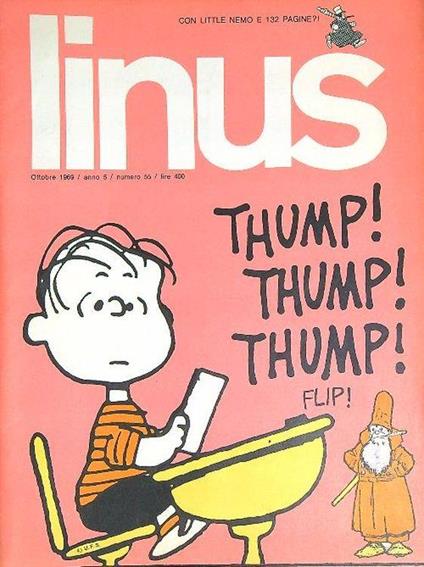 Linus numero 55/ottobre 1969 - copertina