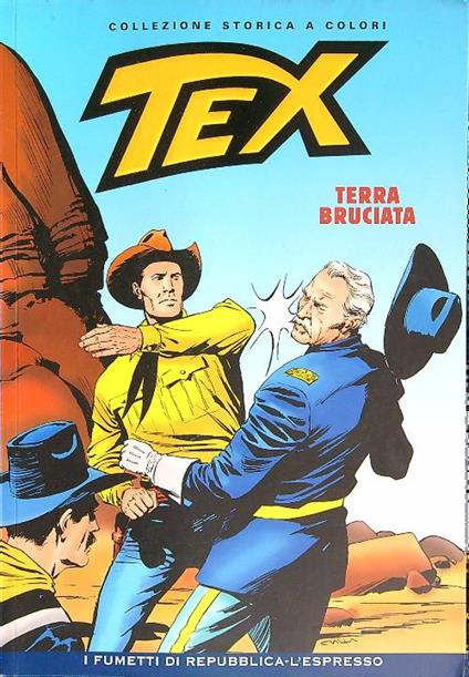 Tex. Terra bruciata - Gianluigi Bonelli - copertina