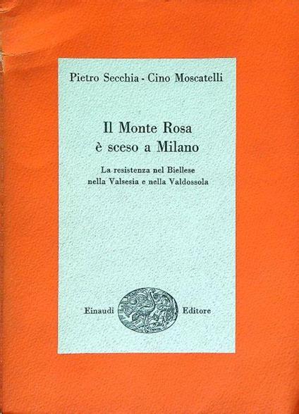 Il Monte Rosa è sceso a Milano - Pietro Secchia - copertina