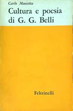 Cultura e poesia di G.G. Belli