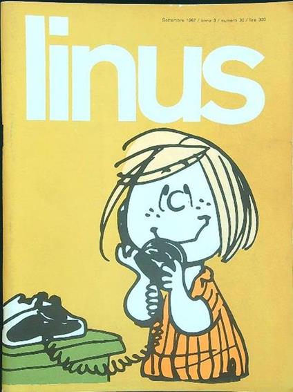 Linus n. 30 - Settembre 1967 - copertina