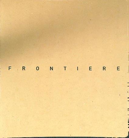 Frontiere - copertina