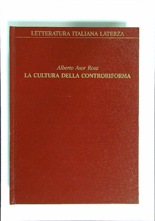 La cultura della controriforma