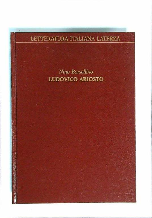 Ludovico Ariosto - Nino Borsellino - copertina