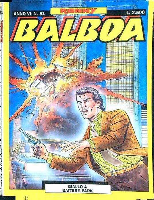 Balboa da n. 51 a n. 66 1994/1995 - copertina