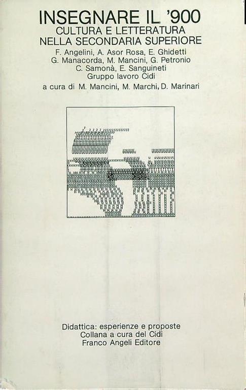Insegnare il '900 - copertina