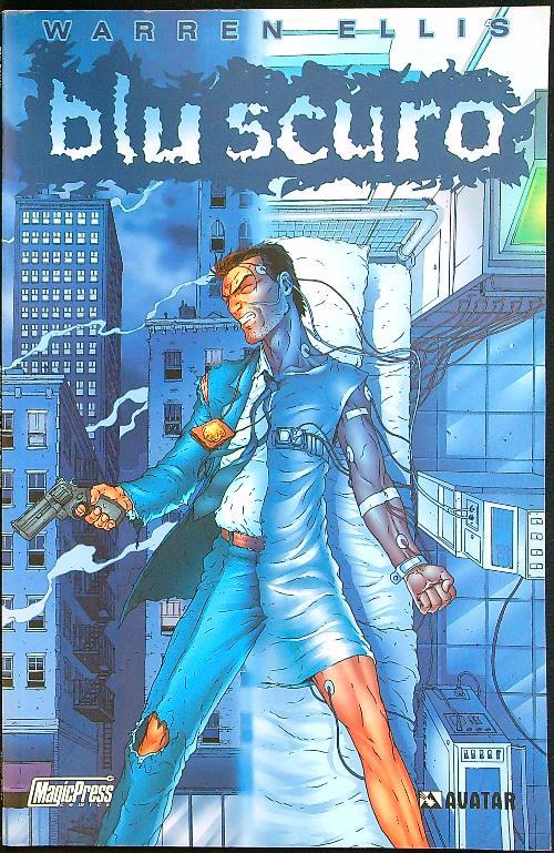 Blu scuro - Warren Ellis - copertina