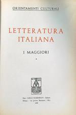Letteratura italiana. I maggiori 2vv