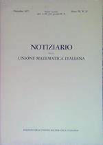 Notiziario della Unione Matematica Italiana - Anno IV, N. 12/Dicembte 1977