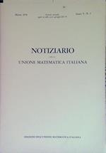 Notiziario della Unione Matematica Italiana - Anno V, N. 3/Marzo 1978