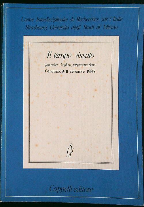 Il tempo vissuto