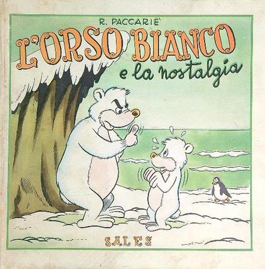 L' orso bianco e la nostalgia ed altri racconti - copertina