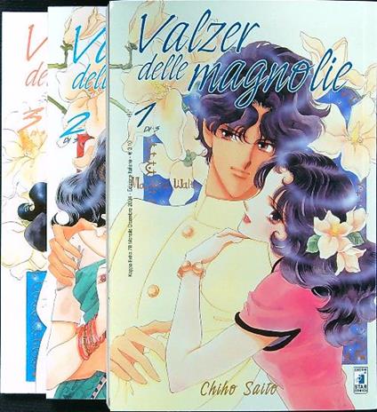 Valzer delle magnolie - 3 Volumi - Chiho Saito - copertina