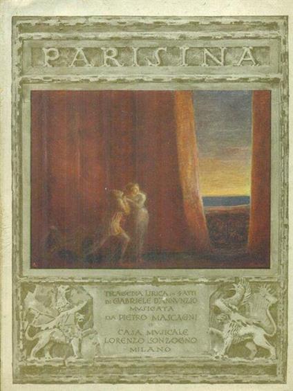 Parisina - Gabriele D'Annunzio - copertina