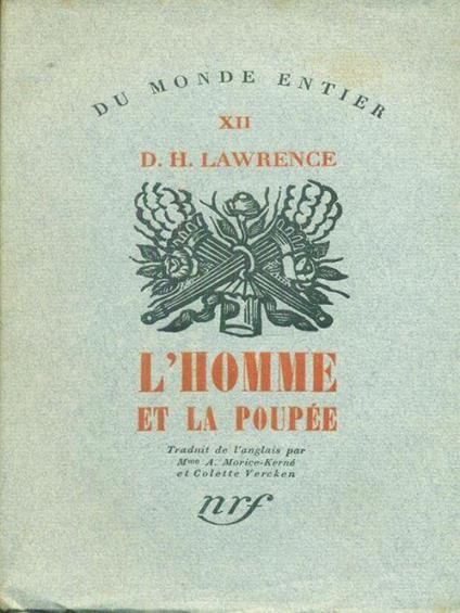 L' homme et la poupee - D.H. Lawrence - copertina
