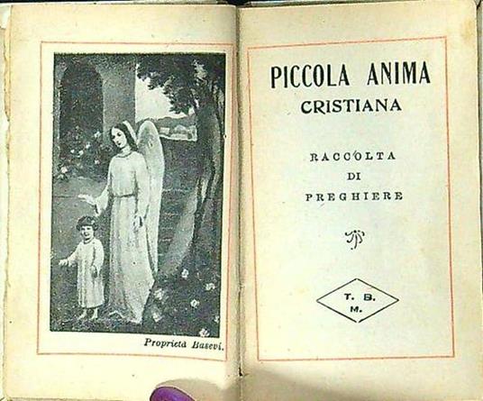 Piccola anima cristiana - copertina
