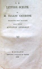 Le lettere scelte di Tullio Cicerone
