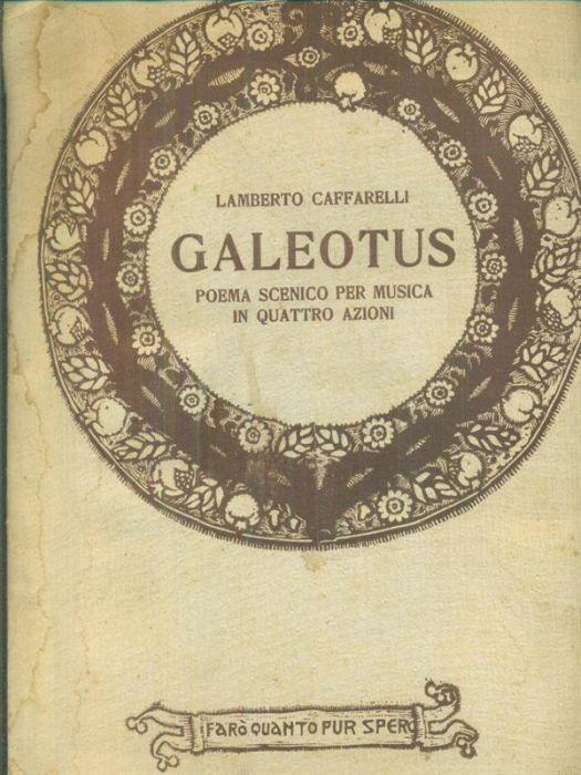 Galeotus - Lamberto Caffarelli - copertina