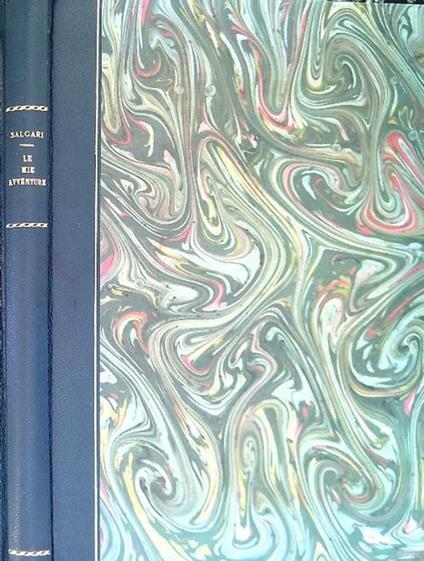 Le mie avventure - Emilio Salgari - copertina