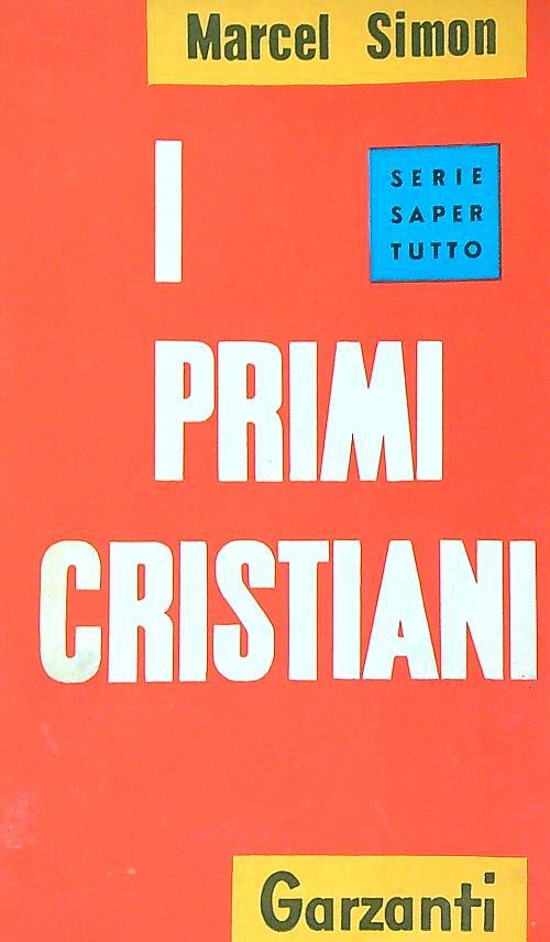 I primi cristiani