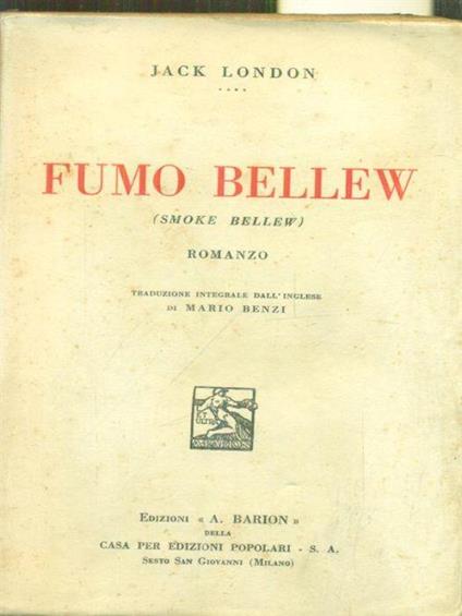 Fumo Bellew - Jack London - copertina