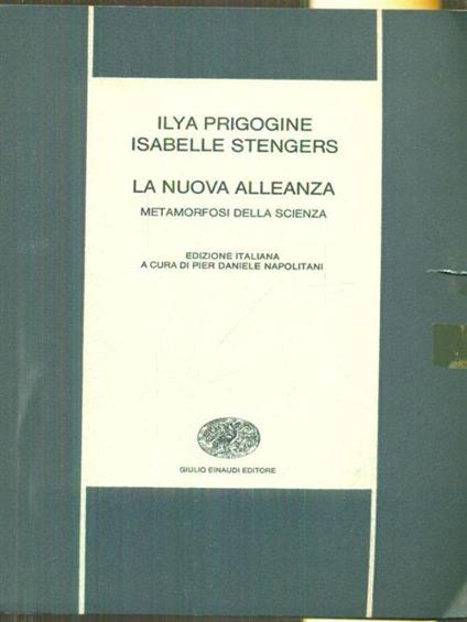 LA nuova alleanza - Ilya Prigogine - copertina