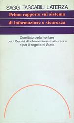 Primo rapporto sul sistema d informazione e sicurezza