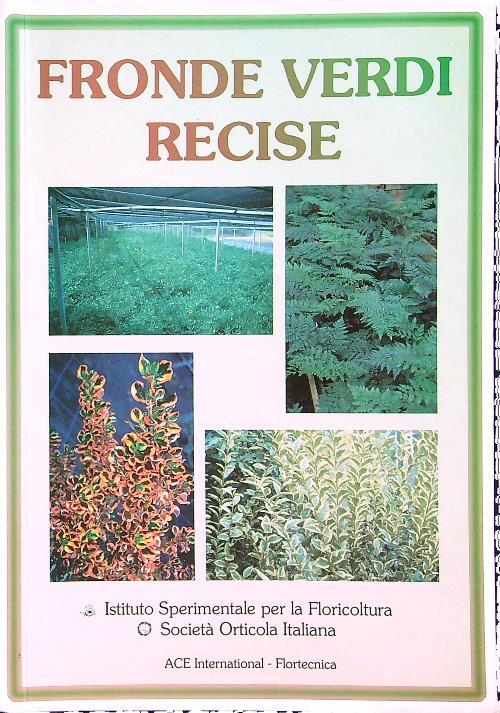 Fronde verdi recise - copertina