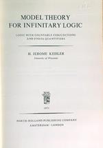 Model theory for infinitary logic
