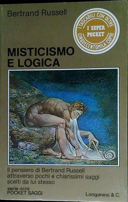 Miticismo e logica - Bertrand Russell - copertina