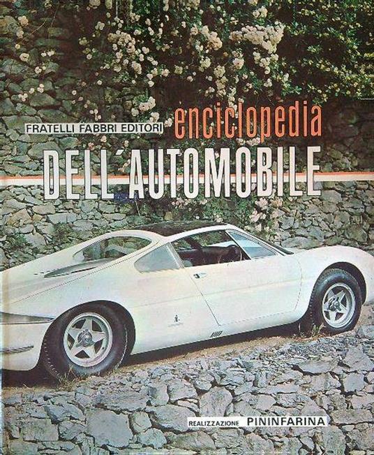 Enciclopedia dell'automobile I - copertina