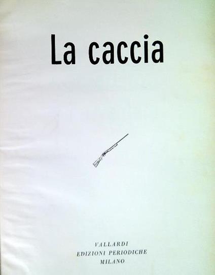 La Caccia - copertina