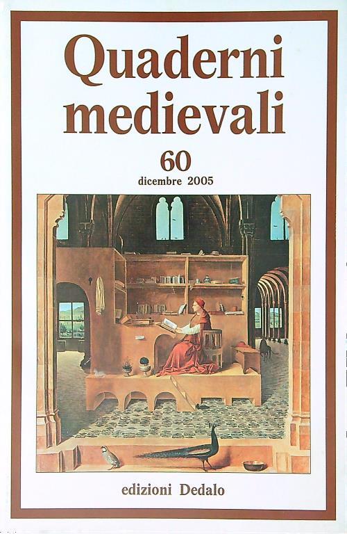 Quaderni medievali 60/dicembre 2005 - copertina