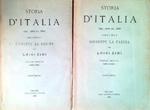 Storia d'Italia dal 1850 al 1866 - Volume 2 parte I e II