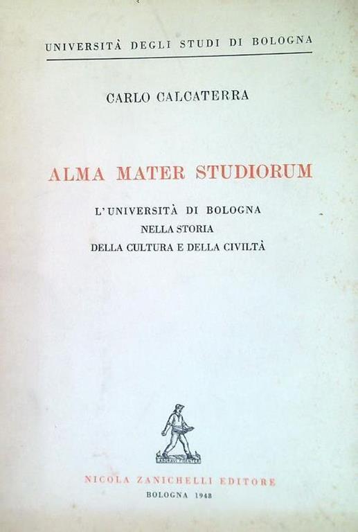 Alma mater studiorum - Carlo Calcaterra - copertina